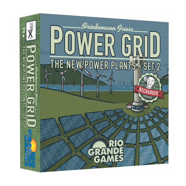 Power Grid: The New Power Plant Cards - Juego de