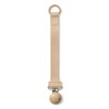 Elodie 5477 Pacifier Clip Wood Pure Khaki Pacifier Clip Nordic
