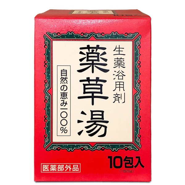 Herbal Bath Agent, 10 Packs, 100% Natural Blessings, Quasi-Drug, 0.7 oz (20 g) (x 10)