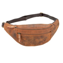 DONBOLSO Seattle Bum Bag, Vintage Brown, vintage