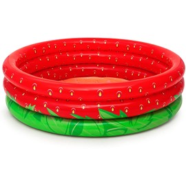 H2OGo Bestway Sweet Strawberry Inflatable Play Pool (51145E)