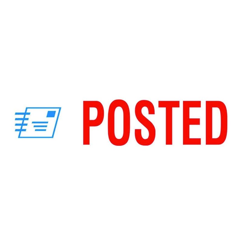Trodat Stamp 4912 Office Printy with English Text POSTED –