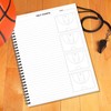 gisgfim Basketball Playbook Notebook 8.5x11 Inches Basketball Practice Planner Coaches