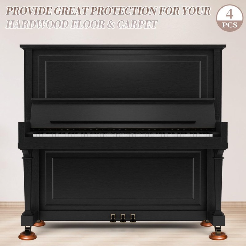 Piano Caster Cups Upright Piano Caster Cups Wood coasters Cups