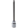 T27 3/8" Drive Extra Long 110mm Tamperproof Tamper Torx Star