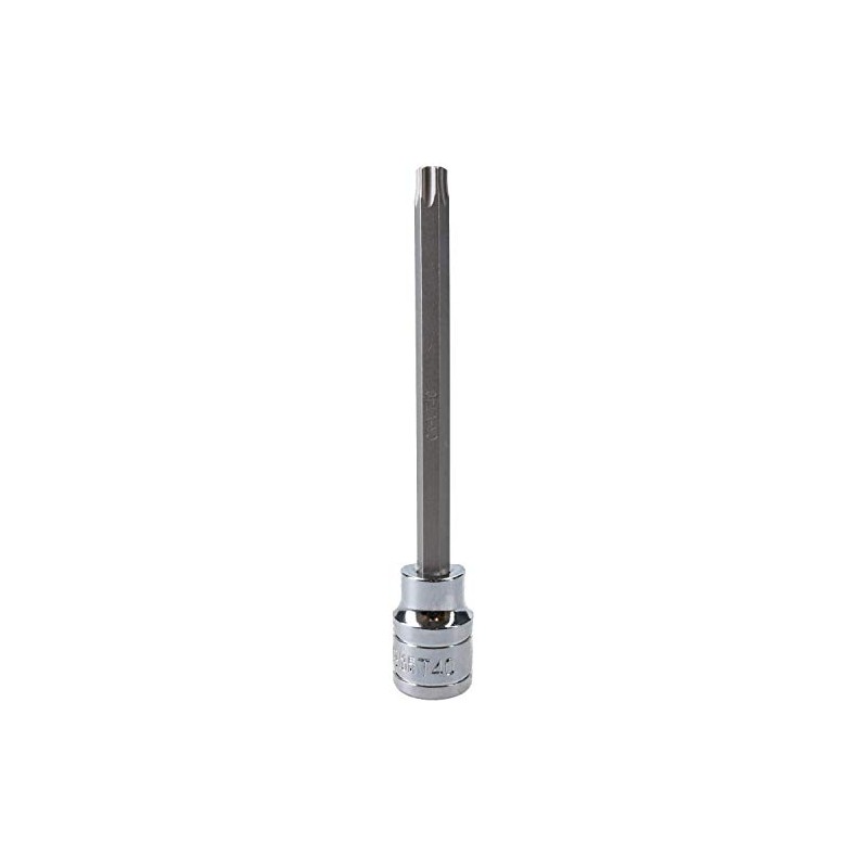 T27 3/8" Drive Extra Long 110mm Tamperproof Tamper Torx Star