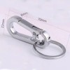 Keychain Clip Key Ring, Metal Carabiner Clips Keyring Keychains Chain