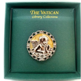Collectible 'Raphael's Cherub' Brooch, Vatican Library Collection, $24 Price Tag