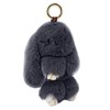 Bestowal Soft Fluffy Faux Fur Rabbit Doll Keychain Pendant (18cm,