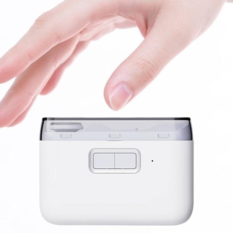 Harilla Electric Automatic Nail Clippers Nail Polisher Lightweight Storage Nail