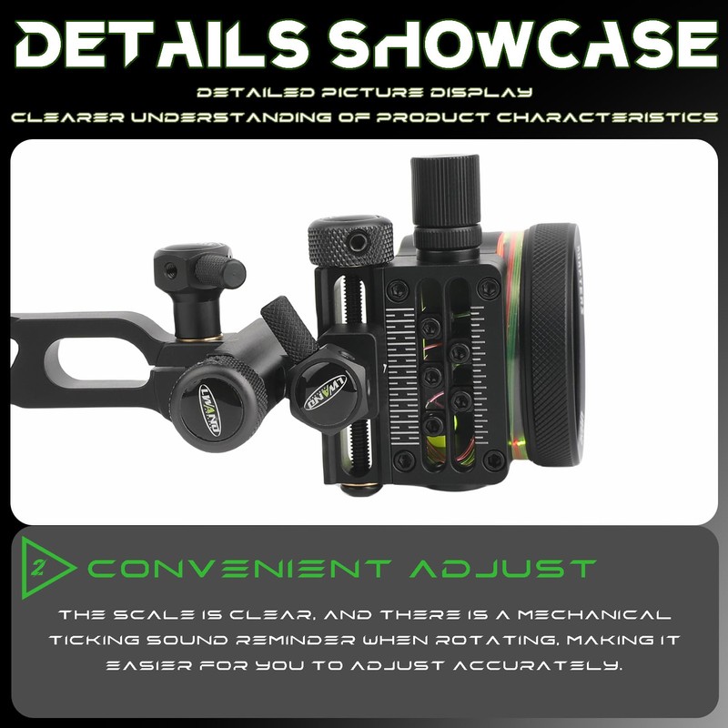 Compound Bow Sights - Professional Long/Short Bow Sights for Compound