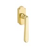 Gedotec® Window Handle Brass Half Olive – Model Old Vienna