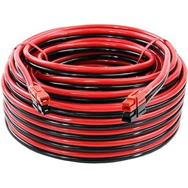 Powerwerx Fingerproof Vertical Anderson Powerpole Extension Cable 50 ft.