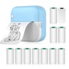 Mini Thermal Printer Multifunction Portable Sticker Maker Instant Photo Inkless