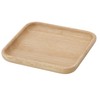 Fuji Boeki 96219 Plate, Square, Diameter 5.9 inches (15 cm),