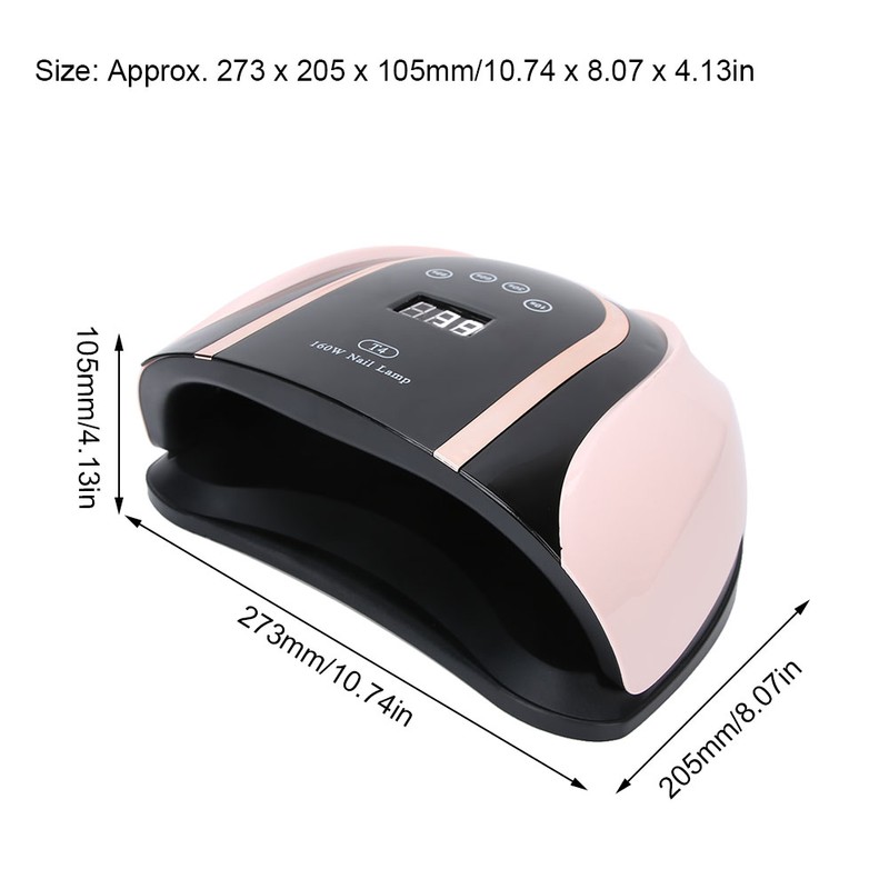 160W LED Nail Light Fast Dry Nail Gel Curing Light