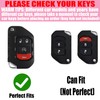 YIKECASE Key Fob Cover with Diamond Keychain Compatible with Jeep