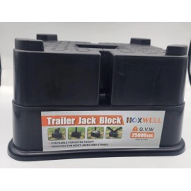 HOX WELL TUFF-Block by Dock N Stow Trailer Jack Blocks for RV Camper, 5th Wheel, 25000LB