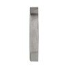 Oval Key Escutcheon Profile Cylinder Stainless Steel Matt Height 9