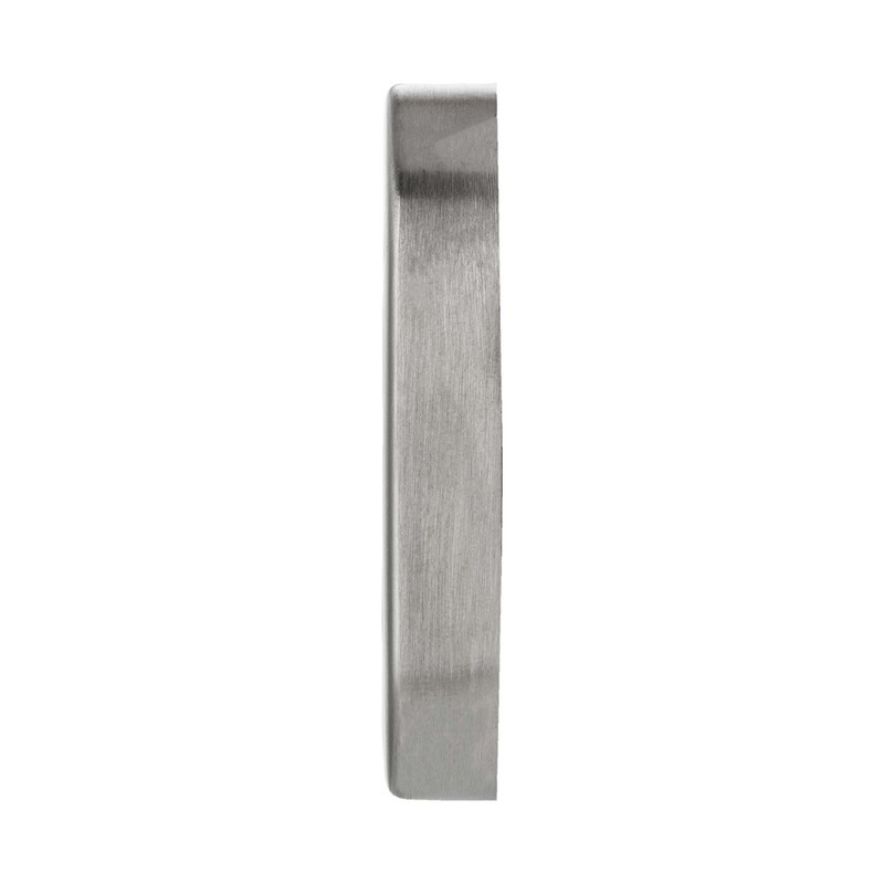 Oval Key Escutcheon Profile Cylinder Stainless Steel Matt Height 9