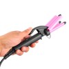 Waver Curling Iron Mini Portable 3 Barrel Hair Crimper Wand
