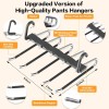Aufetq Pants Hangers Space Saving - 2 Pack Closet Organizer