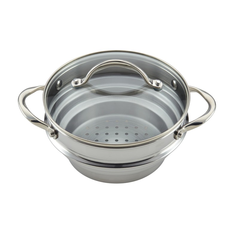 Anolon Classic Stainless Steel Universal Covered Steamer Insert