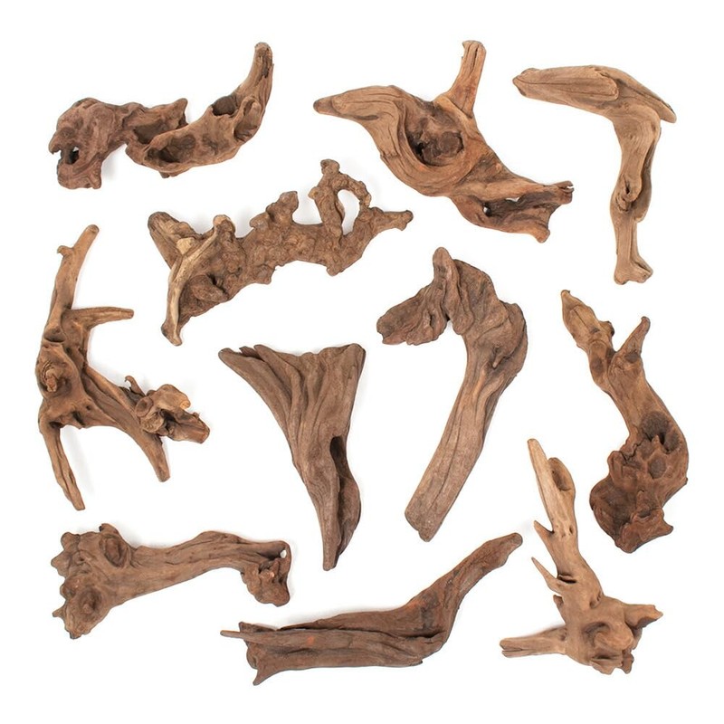 Boiled High Quality Driftwood, Miyabi, Small Size (Approx. 5.9 -