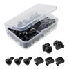 Antrader M6 x 16mm Screws and Cage Nuts,50Pcs Computer Rack