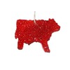 ChicWick Car Candle Strawberry Leather Cow Shape Car Freshener Fragrance