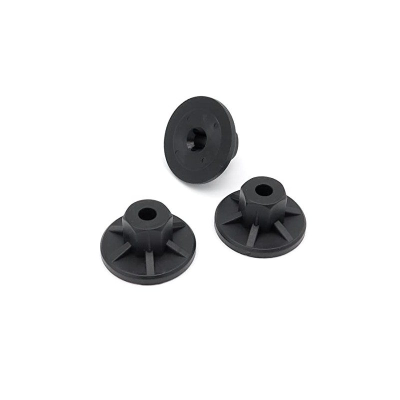 VVO Fasteners Plastic Windscreen Cowl or Scuttle Panel Nut, Black