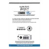 Florilèges Design Clear Polymer, Clear and Metal Stamp 15.5 x