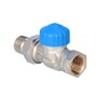 Heimeier 2242-02.000 Thermostatic Valve Base 1/2 Inch Passage Nickel-Plated