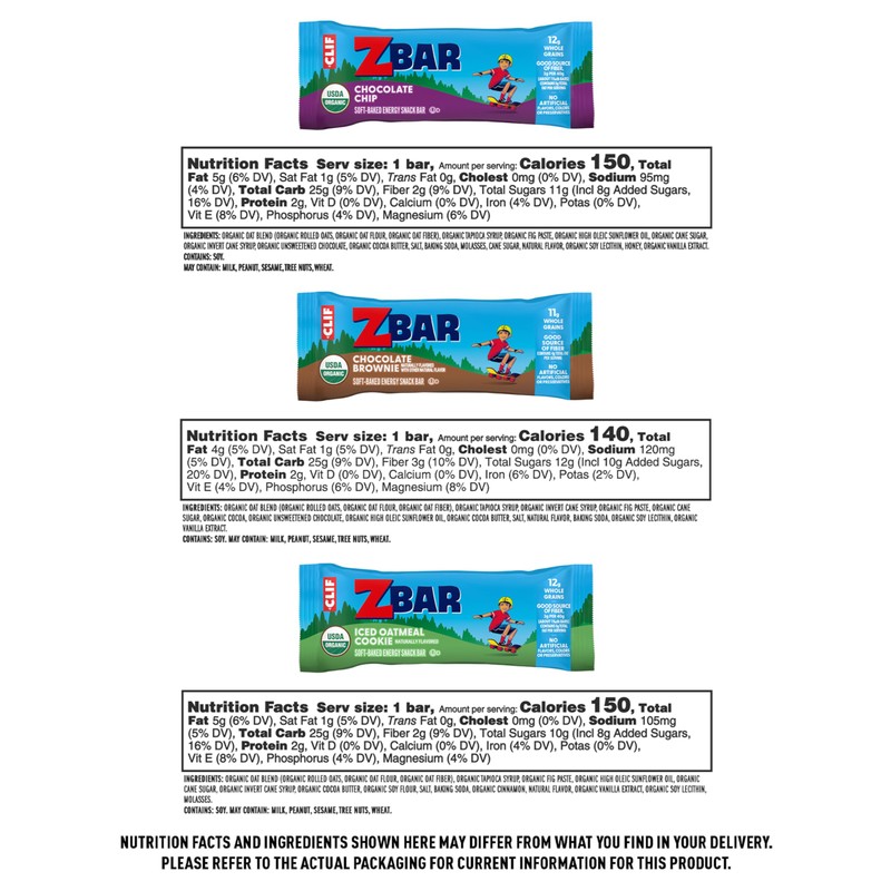 Zbar and Zbar Protein - Variety Pack - Made with