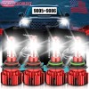 STONEBANKS 9005 9006 LED Headlights Kit Combo Bulbs 6500K High