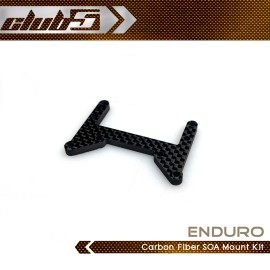 Club 5 Racing Carbon Fiber SOA Mount w/Links Kit for Enduro