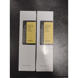 COSRX Advanced Snail 96 Mucin Power Essence 3.38fl/ 100 ML Exp 02/2027 Lot Of 2