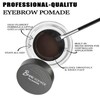 Eyebrow Stamp Stencil Kit Eyebrow Pomade Waterproof Eye Brow Stamping