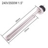 DERNORD 240V 3500W Tri-clamp Foldback Heating Element Stainless Steel Immersion