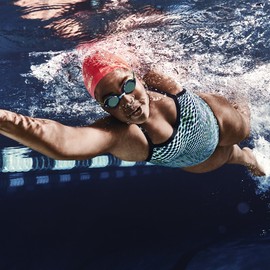 Speedo Jr. Vanquisher 2.0 - anteojos de natación, Rosado, Una Talla