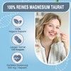 Magnesium Taurate High Dose 2000 mg (500 mg/Capsule) Magnesium +
