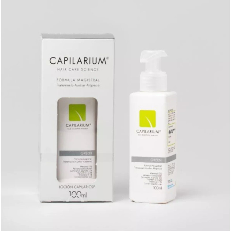 Dermazone Capilarium Capilarium Loción Capilar Green Anticaída 100 Ml Verde