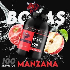 Aminoácidos Bcaas Bull Protein 1kg 100 Servicios Sabores                                                                                              