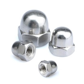 YGTGZ Acorn Cap Nuts,M4 x 0.7 mm Metric Coarse Acorn Hex Cap Nuts, Stainless Steel 304 Hardware Nut, Pack of 30
