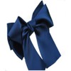 Kinkow Store Large Ribbon Barrette Hair Access Satin Easy Hair