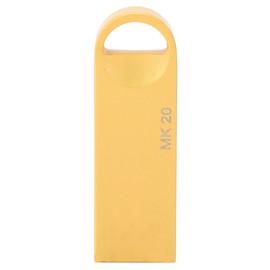 MAIKOU Mini Aluminum Alloy U Disk Portable Fashionable USB 2.0 Flash Drive (32G)Gold