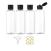 Apstaqeoo Plastic Travel Bottles with Flip Lids Empty Squeeze Bottles
