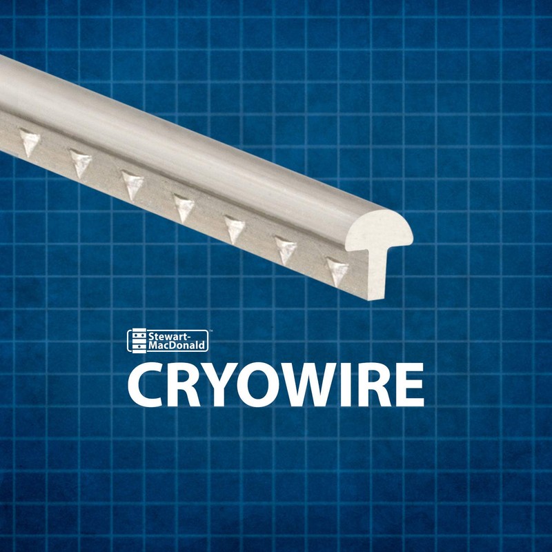 StewMac Cryowire Fretwire, Medium/High, 1 pound (52 ft)