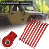 equlup 8 Pieces Metal Pull Rod, Metal Pull Rod Kit