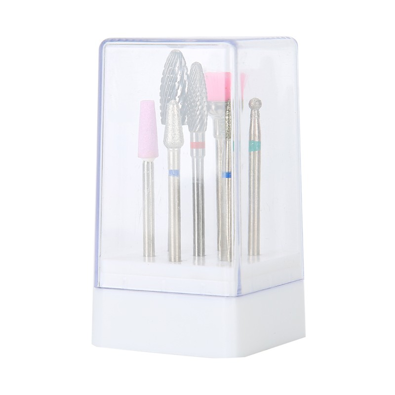 7pcs Electric Nail Drill Bits Set Manicure Pedicure Nail Polishing